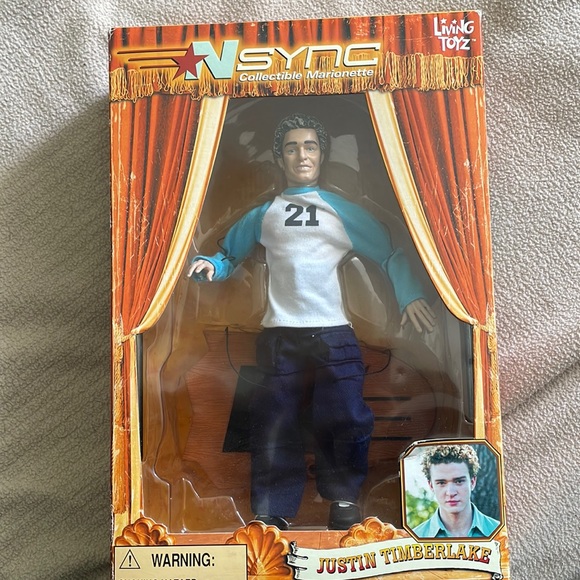 N*sync collectible marionette Justin timberlake - Picture 1 of 3